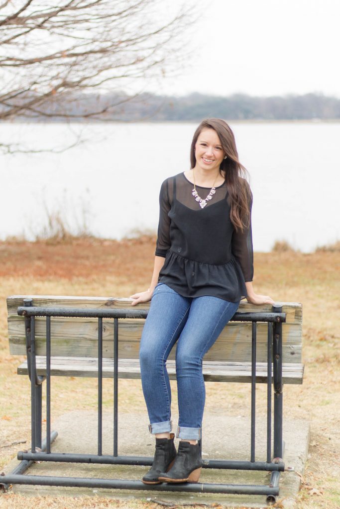 Ashley White Rock Lake | beccasuephotography.com