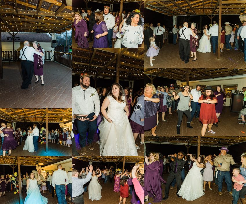 Purple and Silver Rustic Wedding (Garland, Texas) | Becca Sue Photography - www.beccasuephotography.com