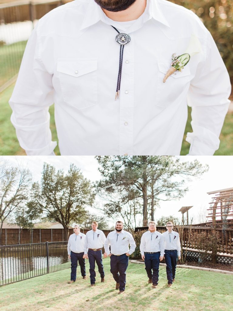 Purple and Silver Rustic Wedding (Garland, Texas) | Becca Sue Photography - www.beccasuephotography.com