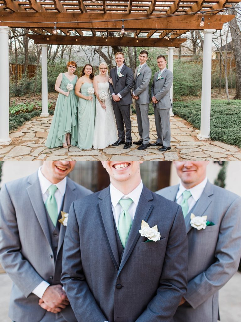 Elegant Sage Green Wedding - Denton, Texas | Becca Sue Photography - www.beccasuephotography.com
