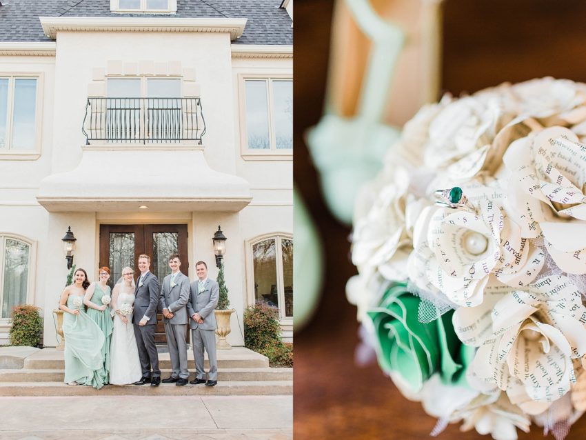 Elegant Sage Green Wedding - Denton, Texas | Becca Sue Photography - www.beccasuephotography.com