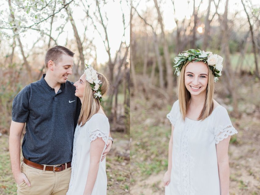 Spring Blossom Engagement Session | Becca Sue Photography - www.beccasuephotography.com