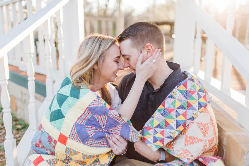 Spring Blossom Engagement Session | Becca Sue Photography - www.beccasuephotography.com