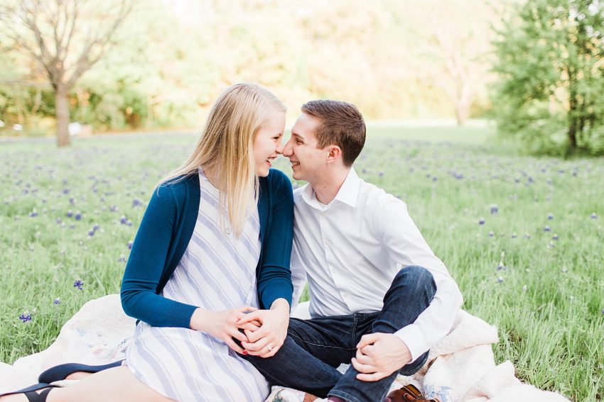 Joyful Spring Engagement Session (Mansfield, Texas)