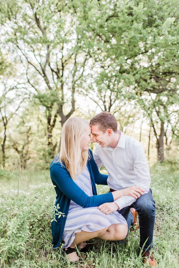 Joyful Spring Engagement Session (Mansfield, Texas)
