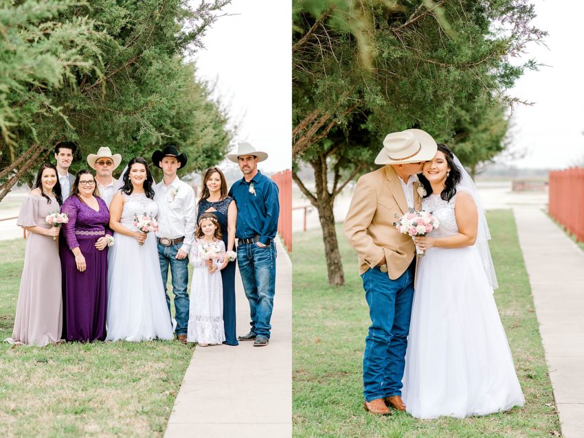 Rustic Intimate Wedding (Waxahachie, Texas)