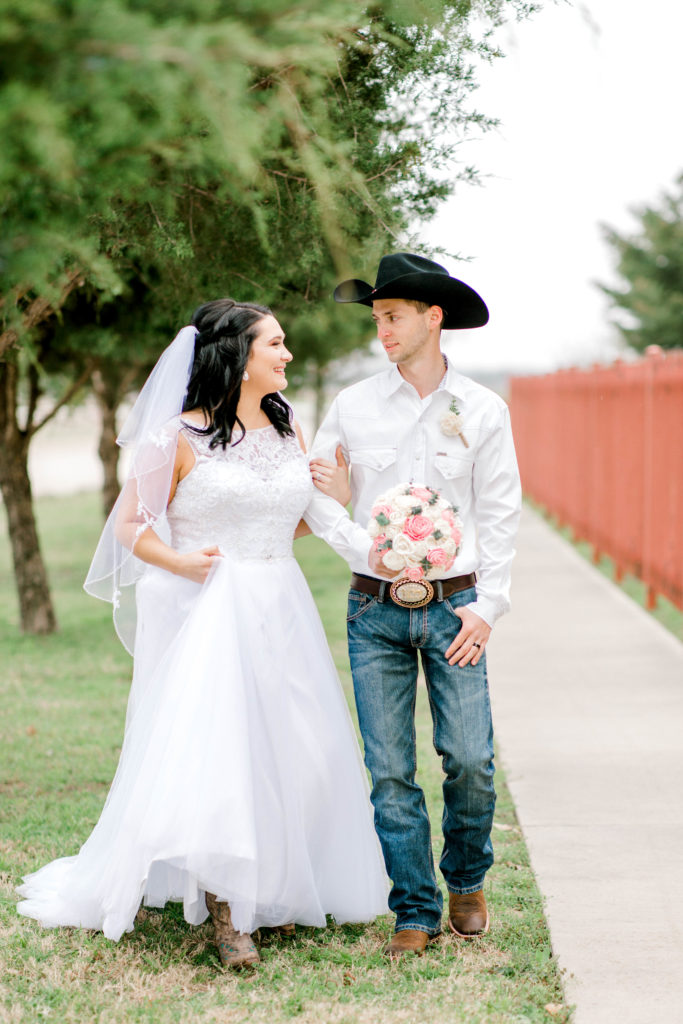 Rustic Intimate Wedding (Waxahachie, Texas)