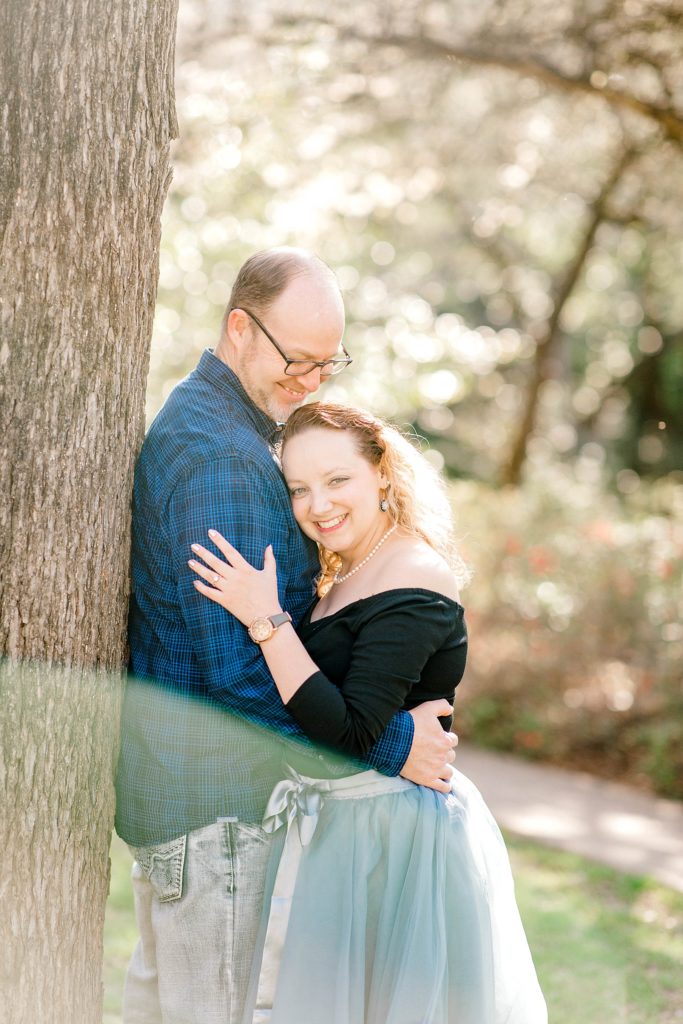 Bright and Bubbly Spring Engagement Session - Dallas, Texas