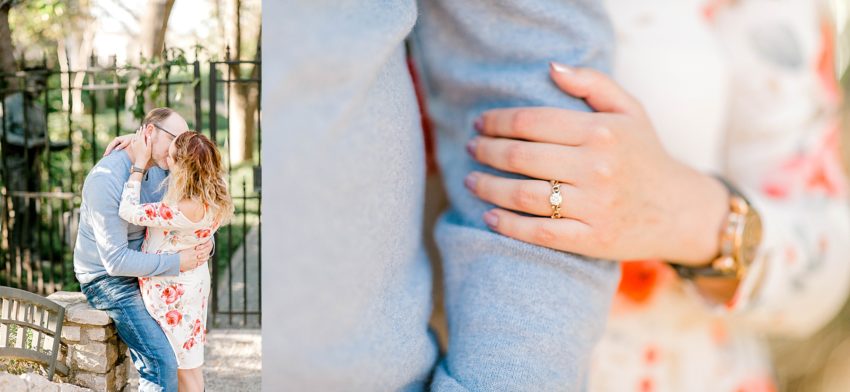 Bright and Bubbly Spring Engagement Session - Dallas, Texas