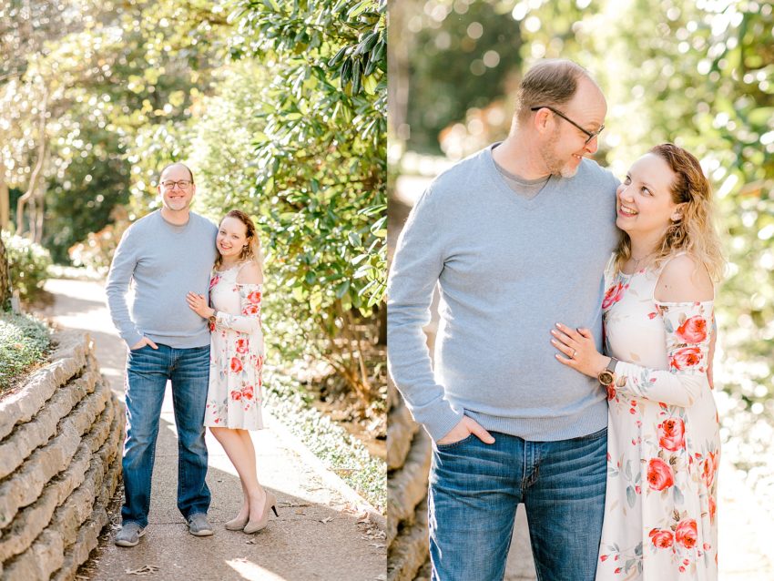 Bright and Bubbly Spring Engagement Session - Dallas, Texas