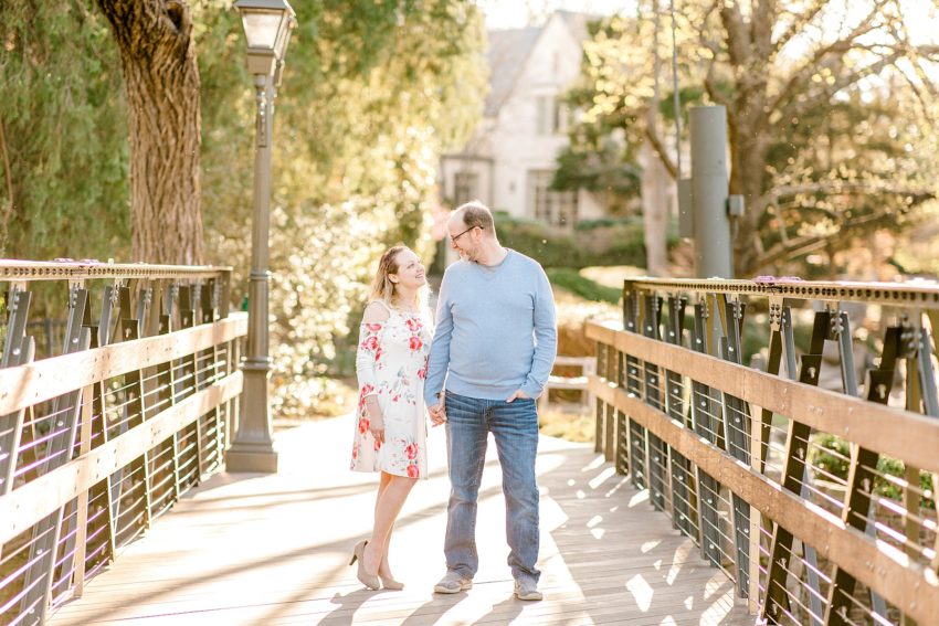 Bright and Bubbly Spring Engagement Session - Dallas, Texas