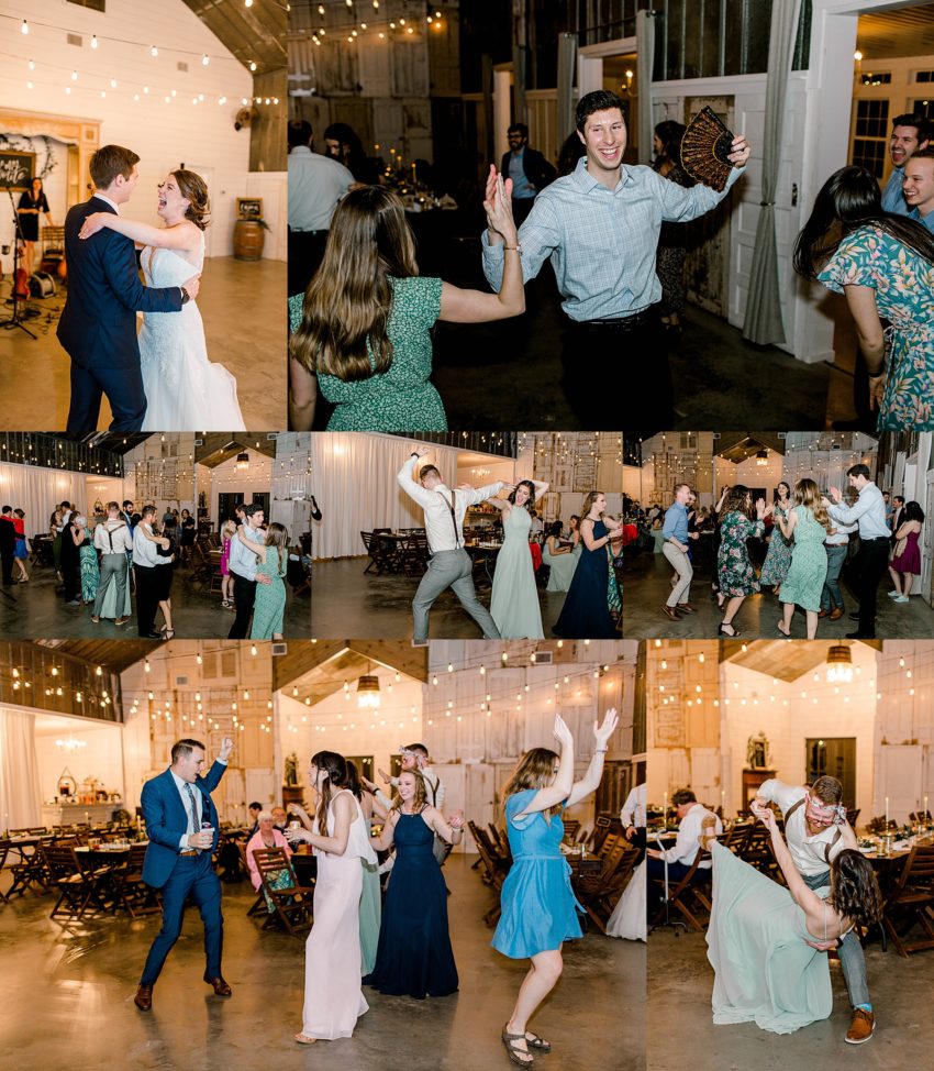 Peach and Sage Spring Wedding (Axtell, Texas)