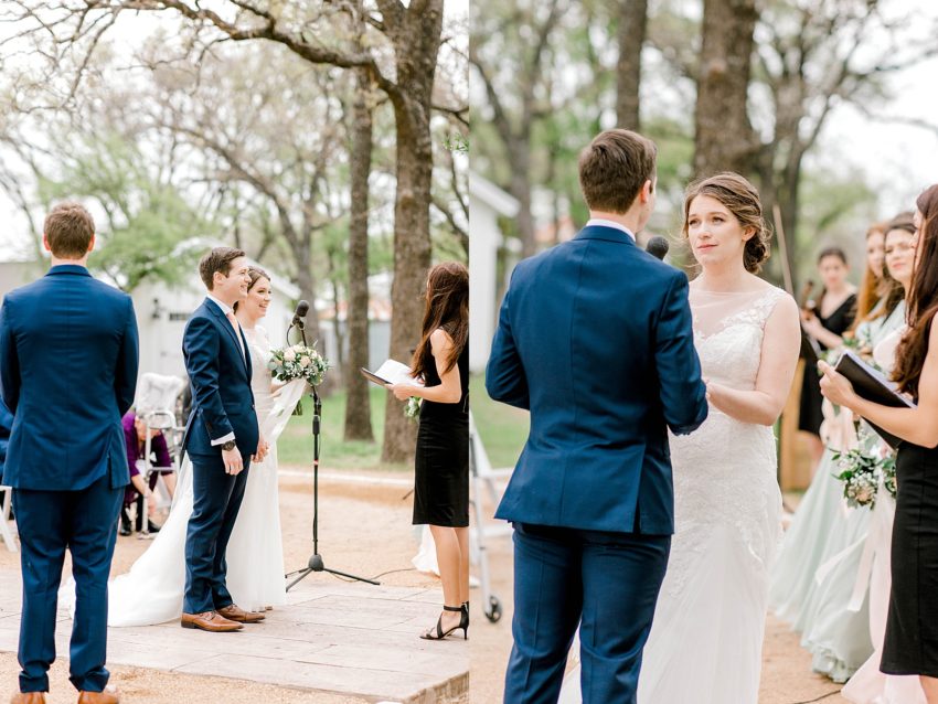 Peach and Sage Spring Wedding (Axtell, Texas) | Becca Sue Photography - www.beccasuephotography.com