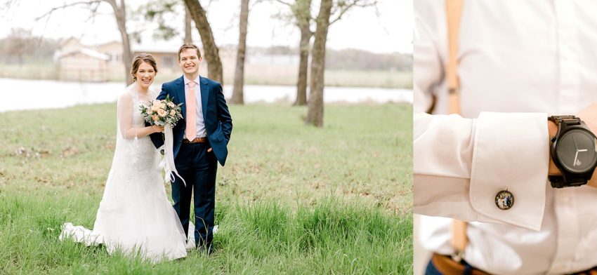 Peach and Sage Spring Wedding (Axtell, Texas) | Becca Sue Photography - www.beccasuephotography.com