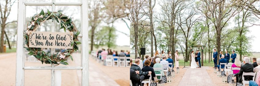 Peach and Sage Spring Wedding (Axtell, Texas) | Becca Sue Photography - www.beccasuephotography.com