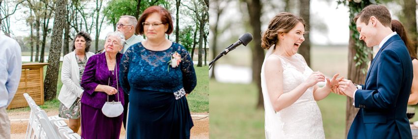 Peach and Sage Spring Wedding (Axtell, Texas) | Becca Sue Photography - www.beccasuephotography.com