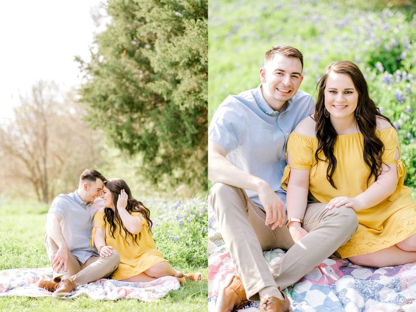Bluebonnet Spring Engagement (Euless, Texas) | Becca Sue Photography - beccasuephotography.com