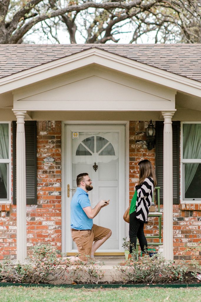 Ethan + Audrey Surprise Proposal (Fort Worth, Texas)