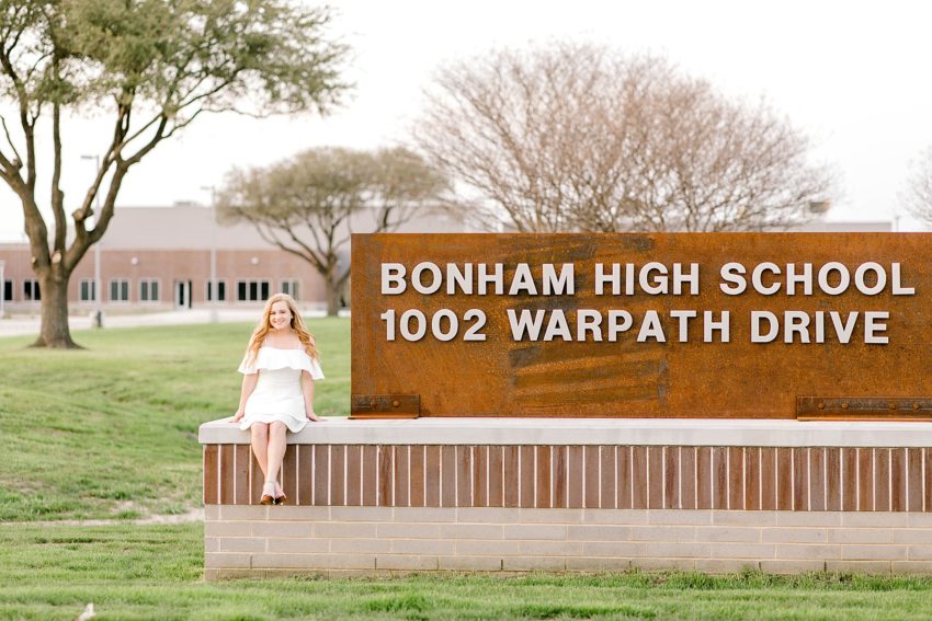 Senior 2019 Reese (Bonham High School) | Becca Sue Photography - beccasuephotography.com