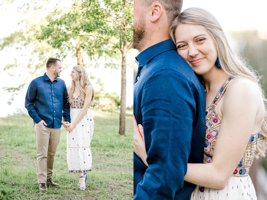 Lakeside Engagement Session (Dallas, Texas) | Becca Sue Photography - www.beccasuephotography.com