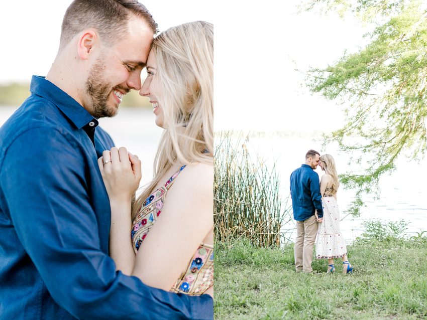 Lakeside Engagement Session (Dallas, Texas) | Becca Sue Photography - www.beccasuephotography.com