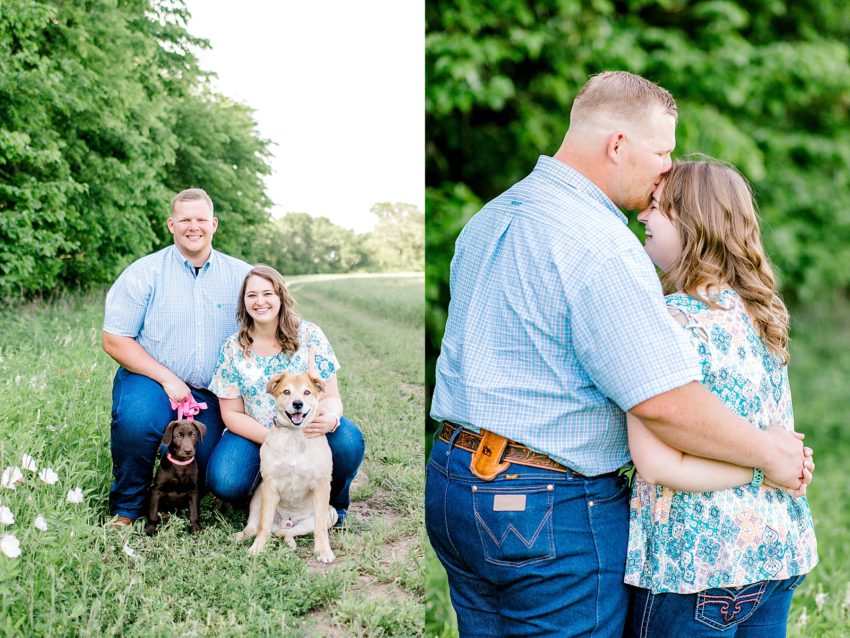 Surprise Spring Proposal (Denton, Texas) | Becca Sue Photography - www.beccasuephotography.com