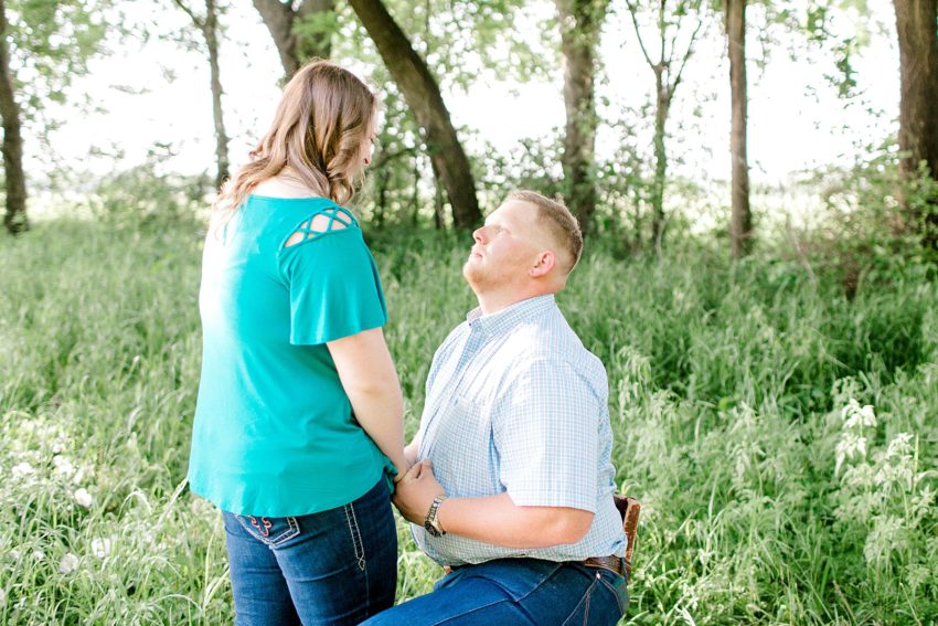 Surprise Spring Proposal (Denton, Texas) | Becca Sue Photography - www.beccasuephotography.com