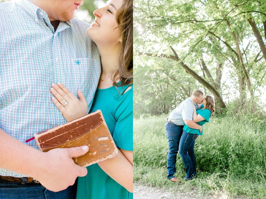 Surprise Spring Proposal (Denton, Texas) | Becca Sue Photography - www.beccasuephotography.com