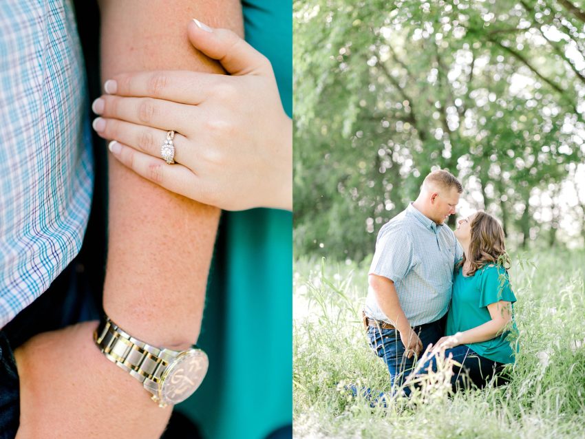 Surprise Spring Proposal (Denton, Texas) | Becca Sue Photography - www.beccasuephotography.com