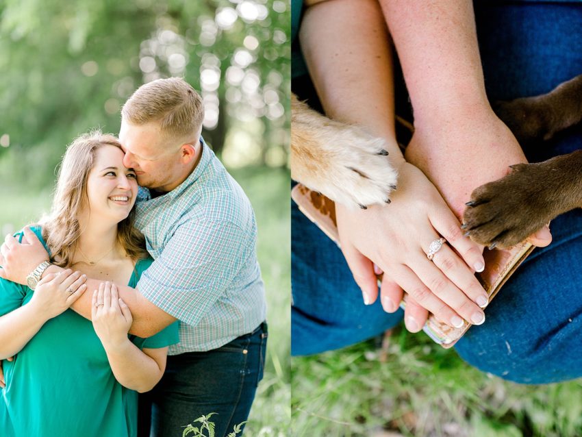 Surprise Spring Proposal (Denton, Texas) | Becca Sue Photography - www.beccasuephotography.com