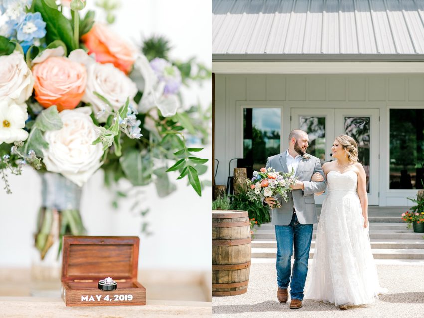 Rustic Chic Spring Wedding (Emory, Texas) | Becca Sue Photography - www.beccasuephotography.com