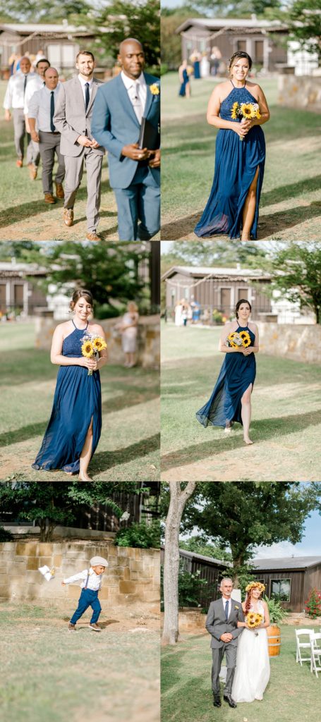 Sunflower Summer Wedding - Burleson, Texas | Becca Sue Photography - www.beccasuephotography.com