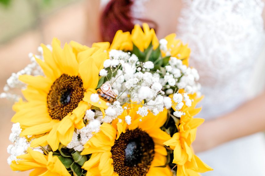 Sunflower Summer Wedding - Burleson, Texas | Becca Sue Photography - www.beccasuephotography.com
