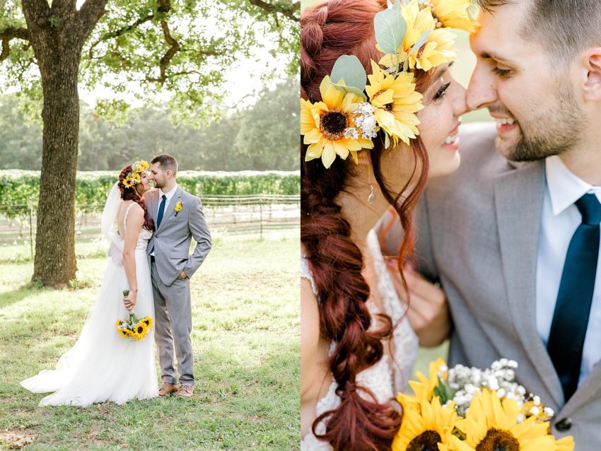 Sunflower Summer Wedding - Burleson, Texas | Becca Sue Photography - www.beccasuephotography.com