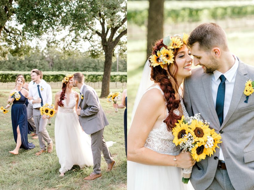 Sunflower Summer Wedding - Burleson, Texas | Becca Sue Photography - www.beccasuephotography.com