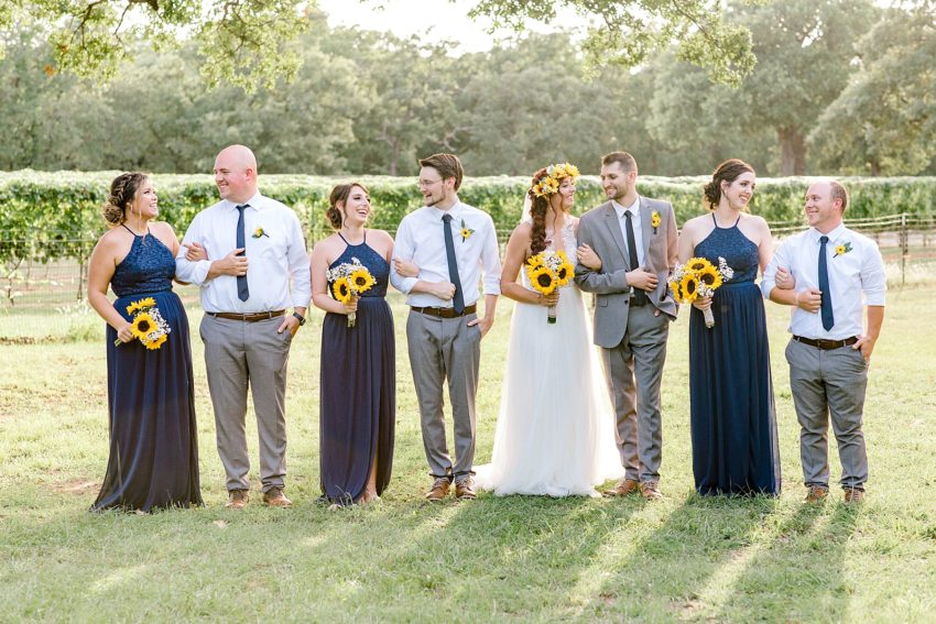 Sunflower Summer Wedding - Burleson, Texas | Becca Sue Photography - www.beccasuephotography.com