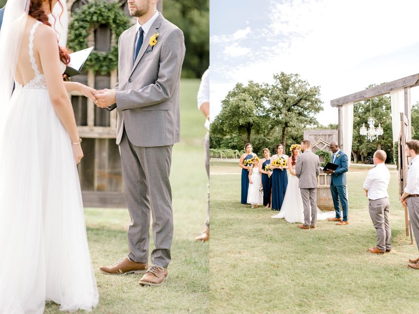 Sunflower Summer Wedding - Burleson, Texas | Becca Sue Photography - www.beccasuephotography.com