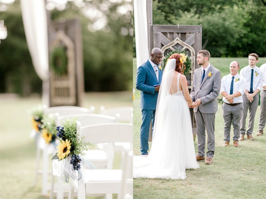 Sunflower Summer Wedding - Burleson, Texas | Becca Sue Photography - www.beccasuephotography.com