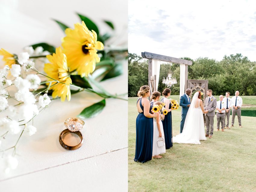 Sunflower Summer Wedding - Burleson, Texas | Becca Sue Photography - www.beccasuephotography.com