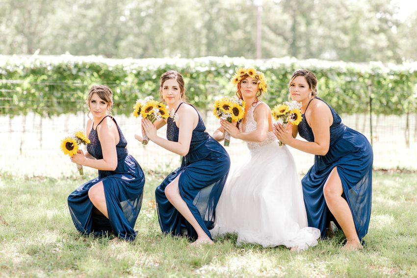 Sunflower Summer Wedding - Burleson, Texas | Becca Sue Photography - www.beccasuephotography.com