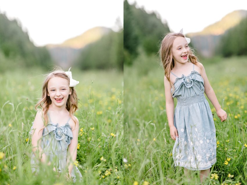 Wildflower Family Session (Glendale Oregon) | Becca Sue Photography - www.beccasuephotography.com