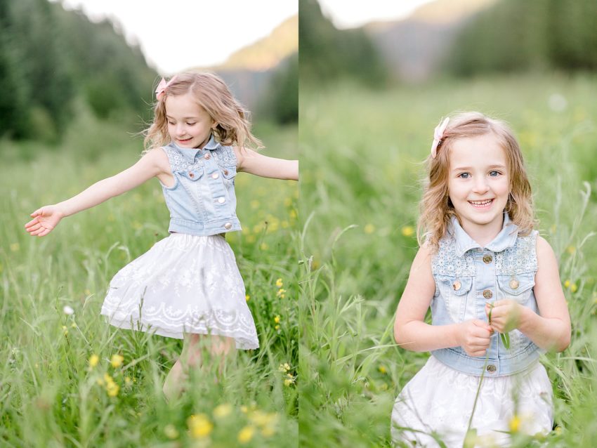Wildflower Family Session (Glendale Oregon) | Becca Sue Photography - www.beccasuephotography.com