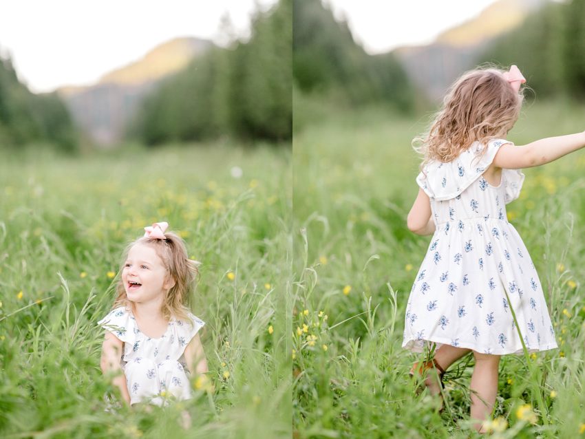 Wildflower Family Session (Glendale Oregon) | Becca Sue Photography - www.beccasuephotography.com