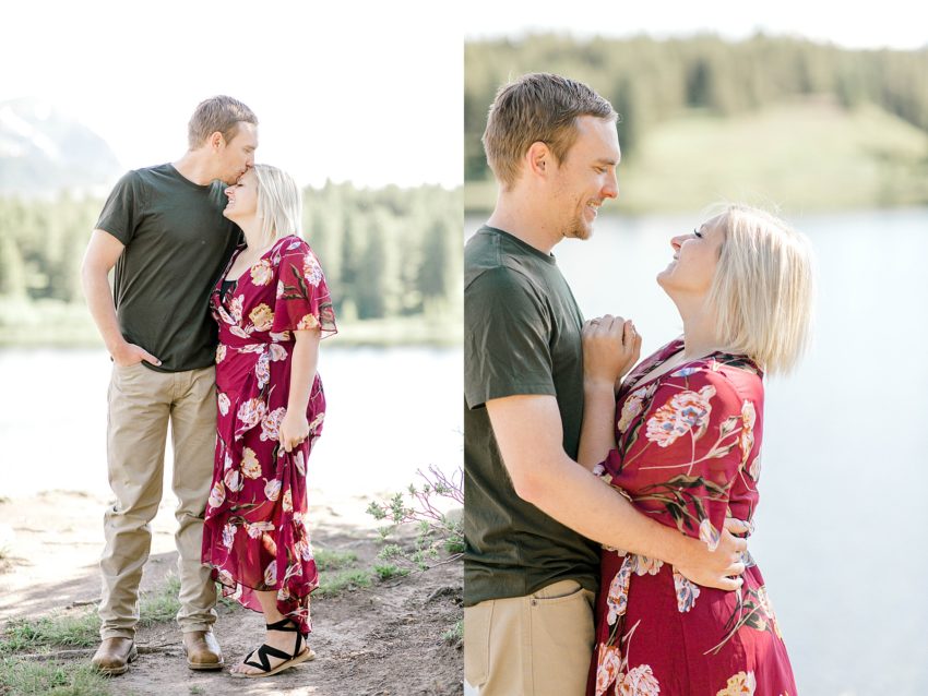 Lakeside Anniversary Session (Andrews Lake, Colorado) | Becca Sue Photography - www.beccasuephotography.com