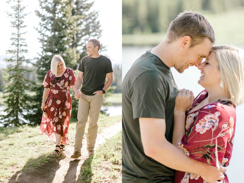 Lakeside Anniversary Session (Andrews Lake, Colorado) | Becca Sue Photography - www.beccasuephotography.com