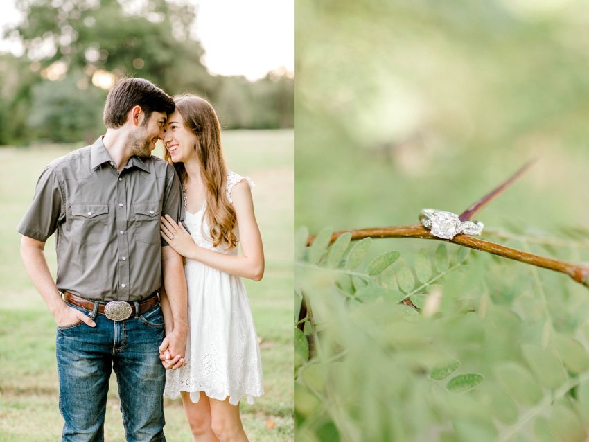 Summer Creek Engagement Session (Flower Mound, Texas) | Becca Sue Photography - www.beccasuephotography.com