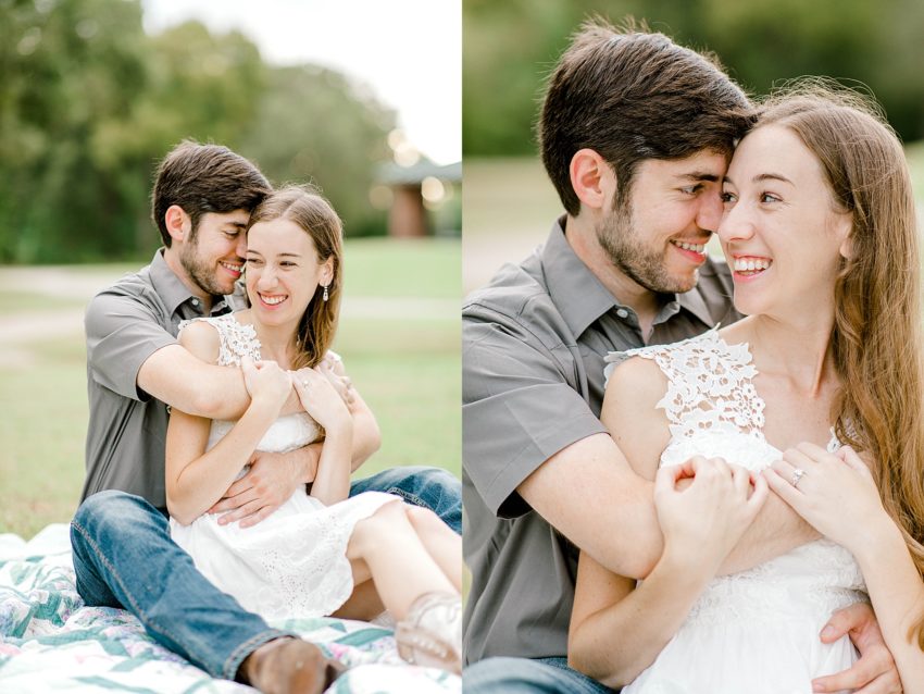 Summer Creek Engagement Session (Flower Mound, Texas) | Becca Sue Photography - www.beccasuephotography.com