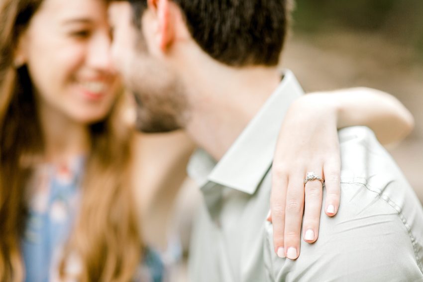 Summer Creek Engagement Session (Flower Mound, Texas) | Becca Sue Photography - www.beccasuephotography.com