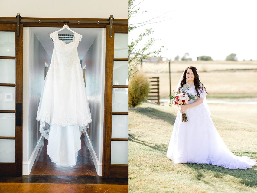 Navy and Blush Fall Wedding (Krum, Texas) | Becca Sue Photography - www.beccasuephotography.com