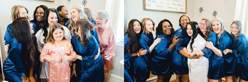 Navy and Blush Fall Wedding (Krum, Texas) | Becca Sue Photography - www.beccasuephotography.com